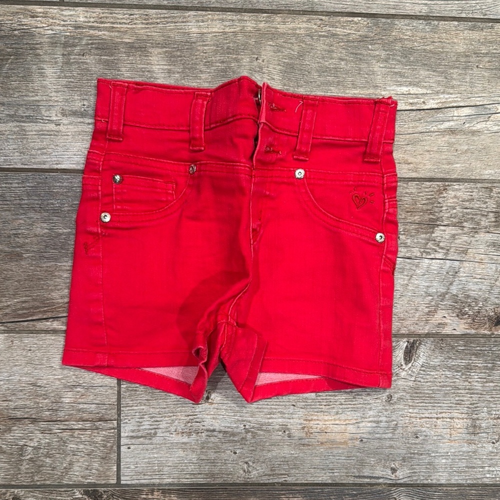 Justice Red Kids Shorts​